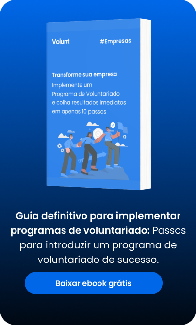 Ebook de implementação de programas de voluntariado